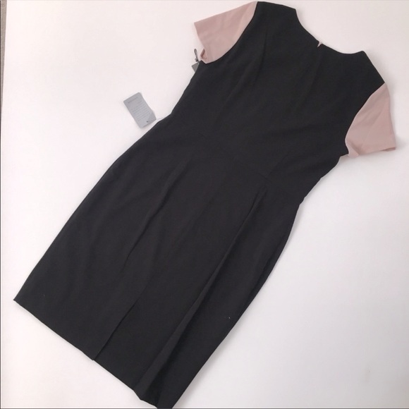 Vince Camuto Bi-Stretch Color Block Sheath Dress - Picture 4 of 4